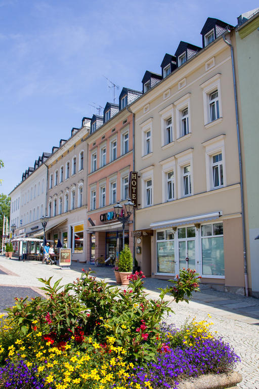 Hotel Garni Am Klostermarkt Плауен Екстериор снимка